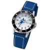 Regent Jugend Armbanduhr Analog Textilarmband blau wei URF1375