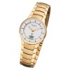 Regent Damen Funkuhr Analog-Digital FR-263 Funk-Uhr Metall gold URFR263