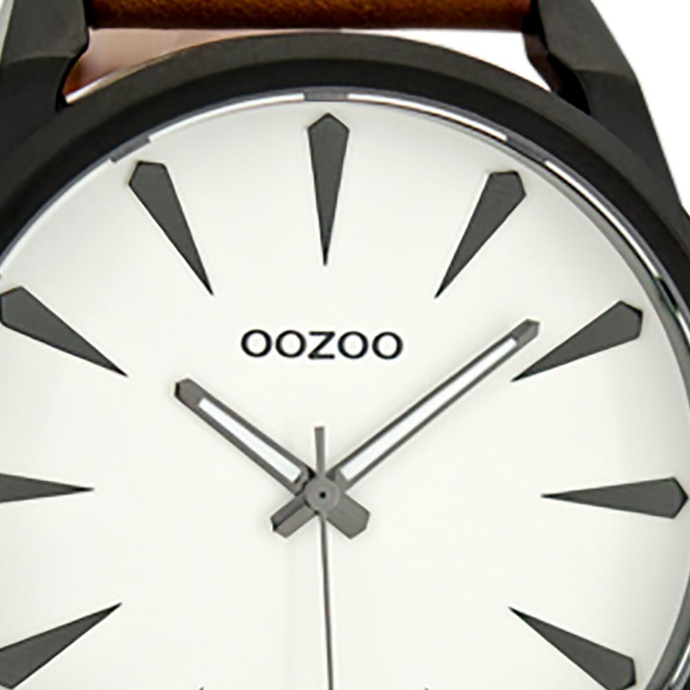 Leder Timepieces | eBay Herren Oozoo C8226 Quarzuhr braun Armband Analog UOC8226 Uhr